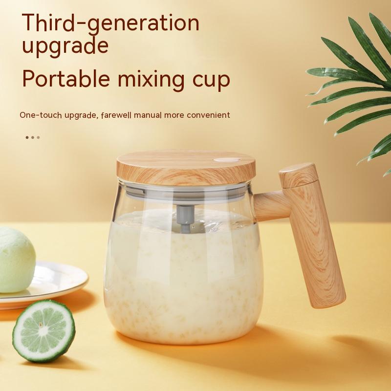 Coffee Mug Electric Mixing Glass