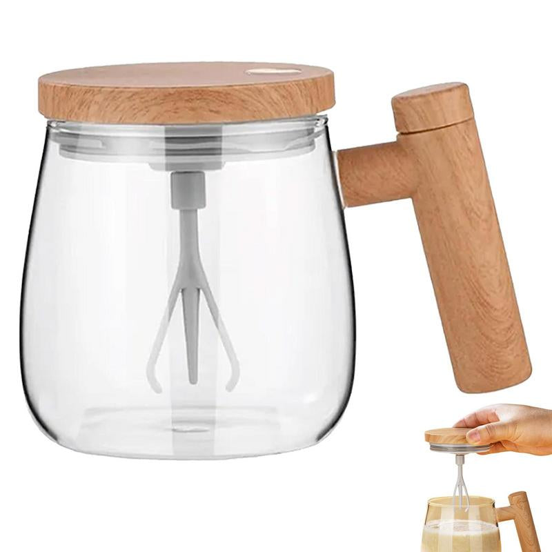 Coffee Mug Electric Mixing Glass