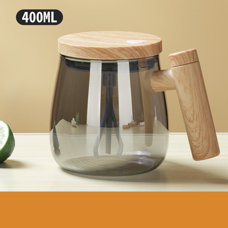 Coffee Mug Electric Mixing Glass