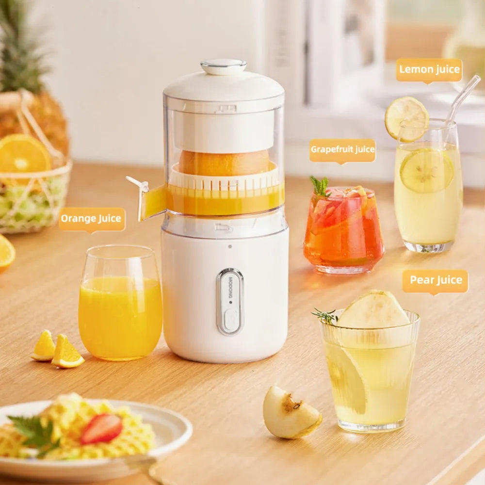 Multifunctional Wireless Electric Juicer Steel Orange Lemon Blender USB
