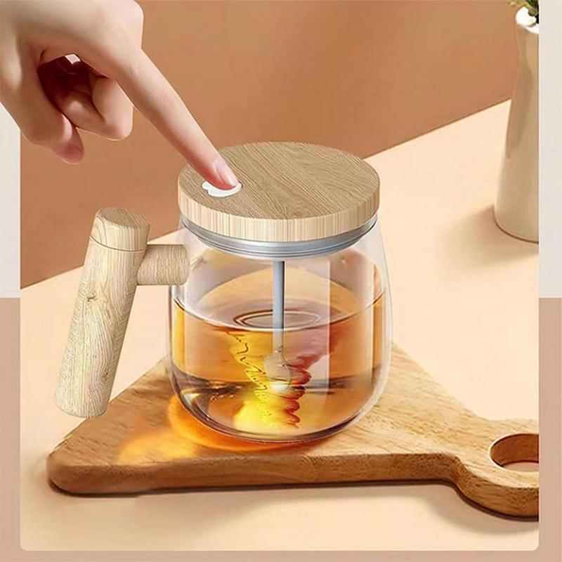 Coffee Mug Electric Mixing Glass